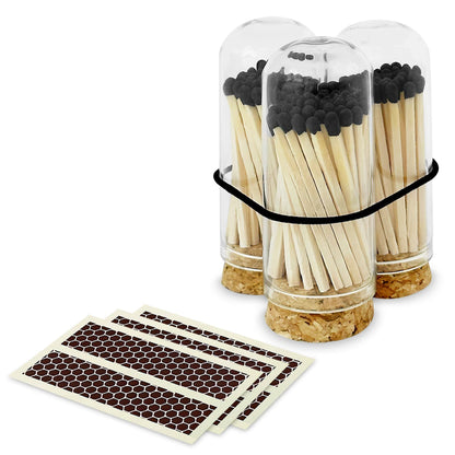 2" Matches + Mini Cloche - Colors of Your Choice + Strikers: White Tip - Bria Blair Creative