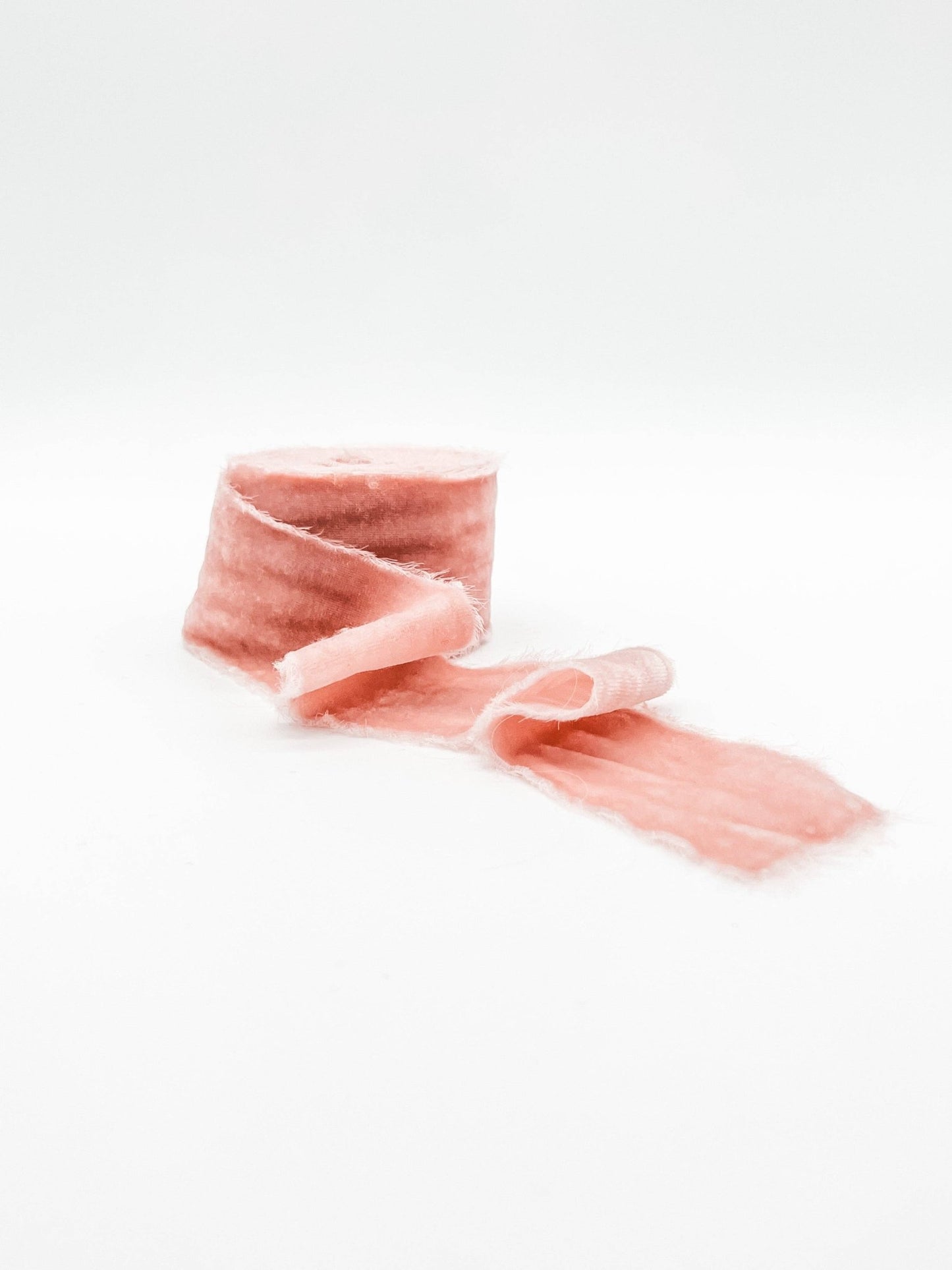 2" Velvet Ribbon - Raw Edge - 29 Colors: Evergreen - Bria Blair Creative