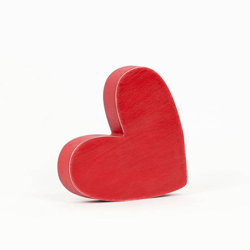 20091 - 5x5x1 wd cutout (HEART) red Valentine's Day - Bria Blair Creative