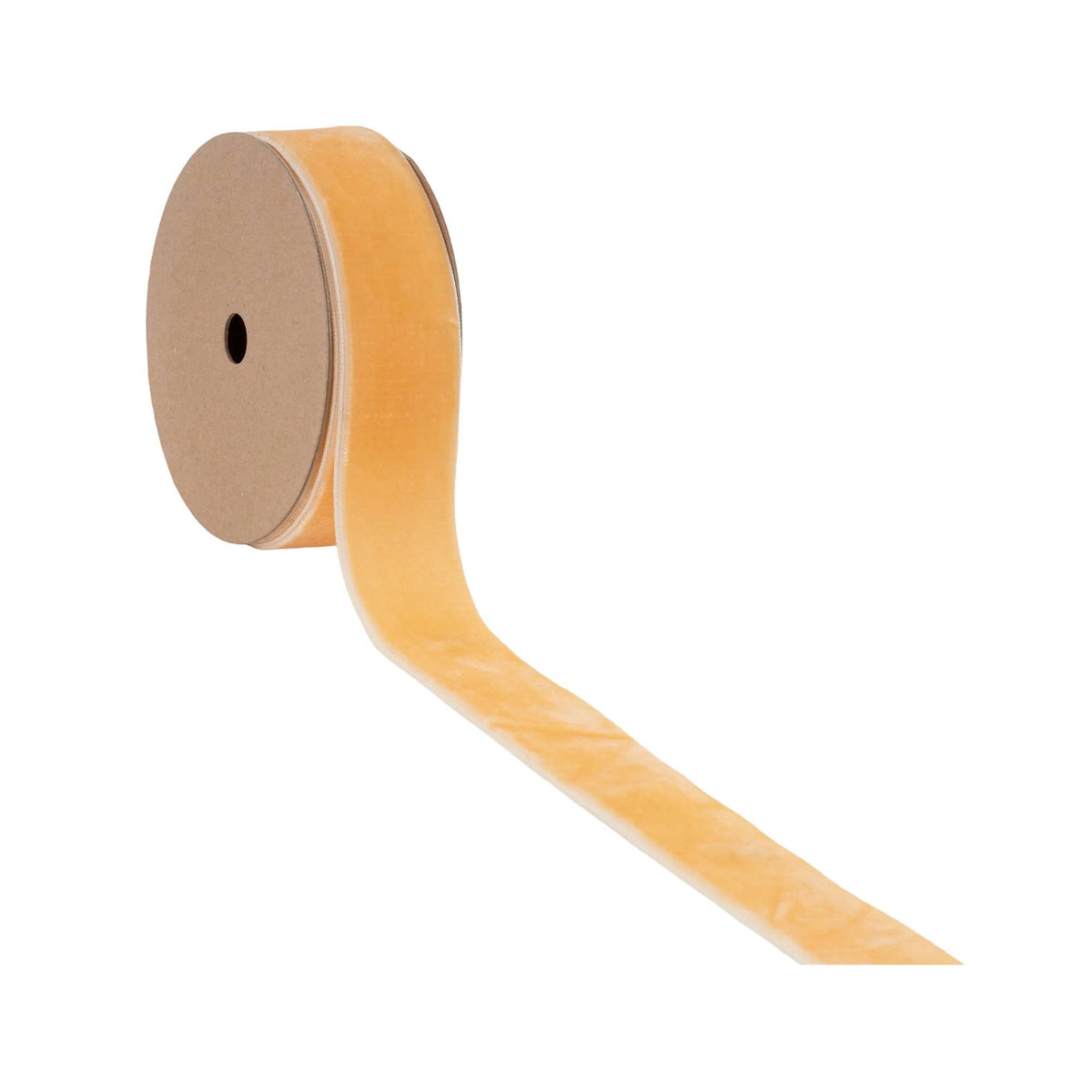 23 Colors | 1" Velvet Ribbon | 10 Yard Roll: Cognac - Bria Blair Creative