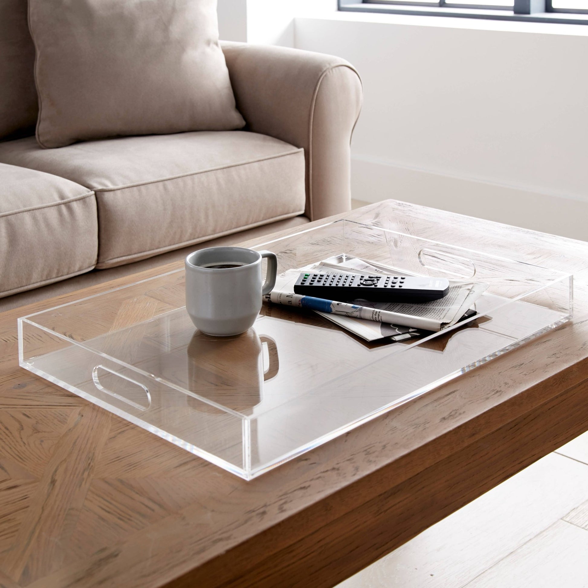 23" X 16" Acrylic Serving Tray - Bria Blair Creative