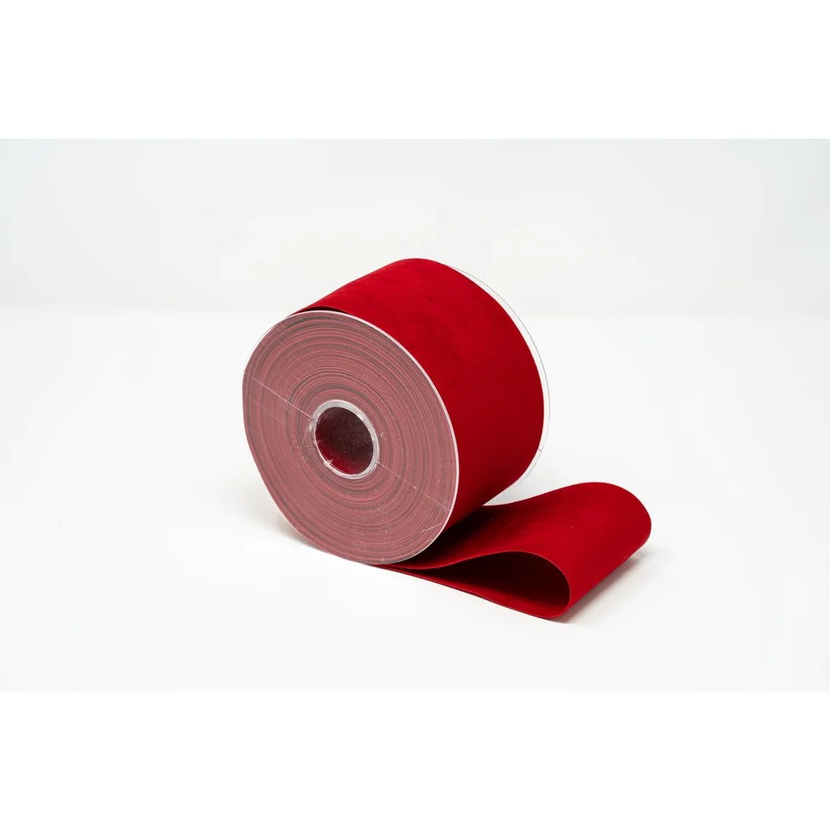 2.5"X10 Yard, Red Velvet Ribbon - Bria Blair Creative