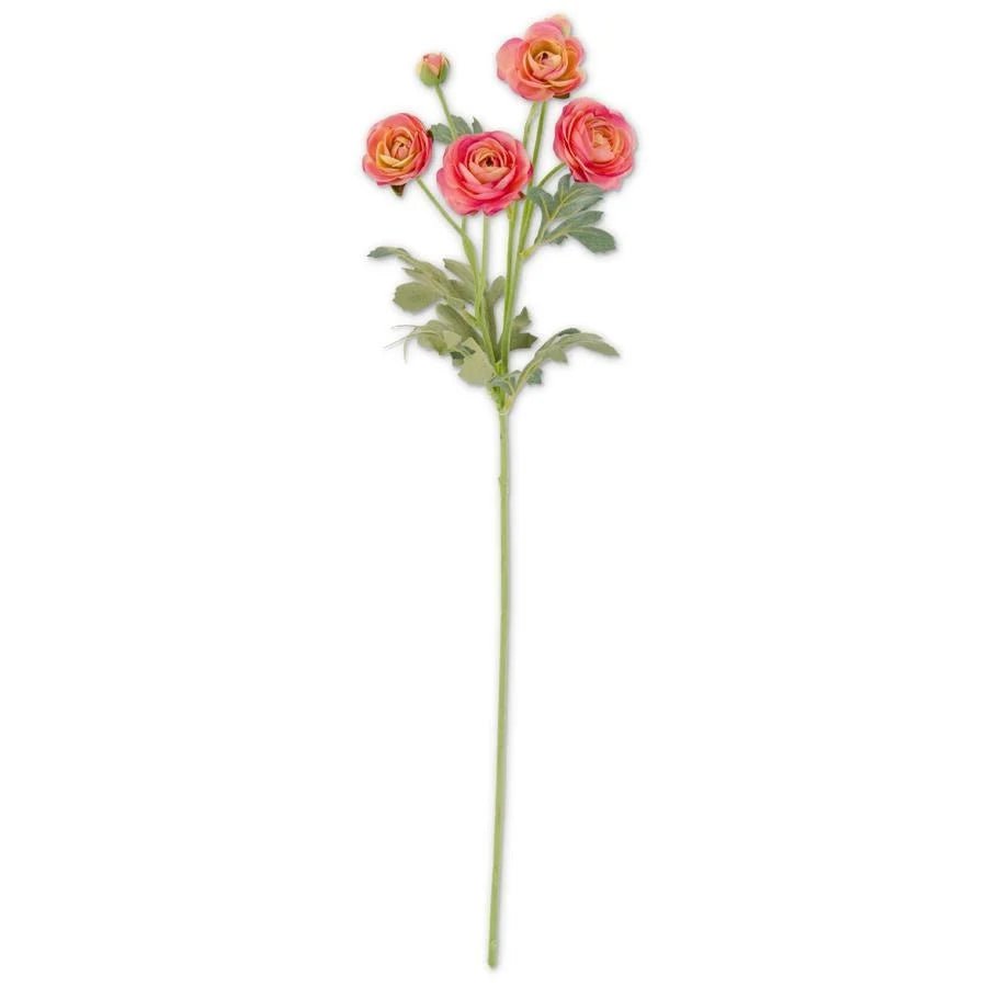 26" Pink Ranunculus Spray - Bria Blair Creative