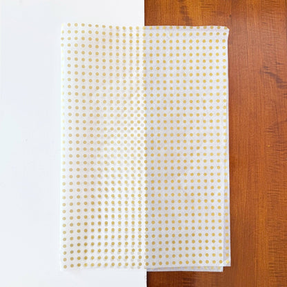 28" x 20" Polka Dots 17g Wrapping Tissue Paper Sheets: Black / Large Dot - Bria Blair Creative
