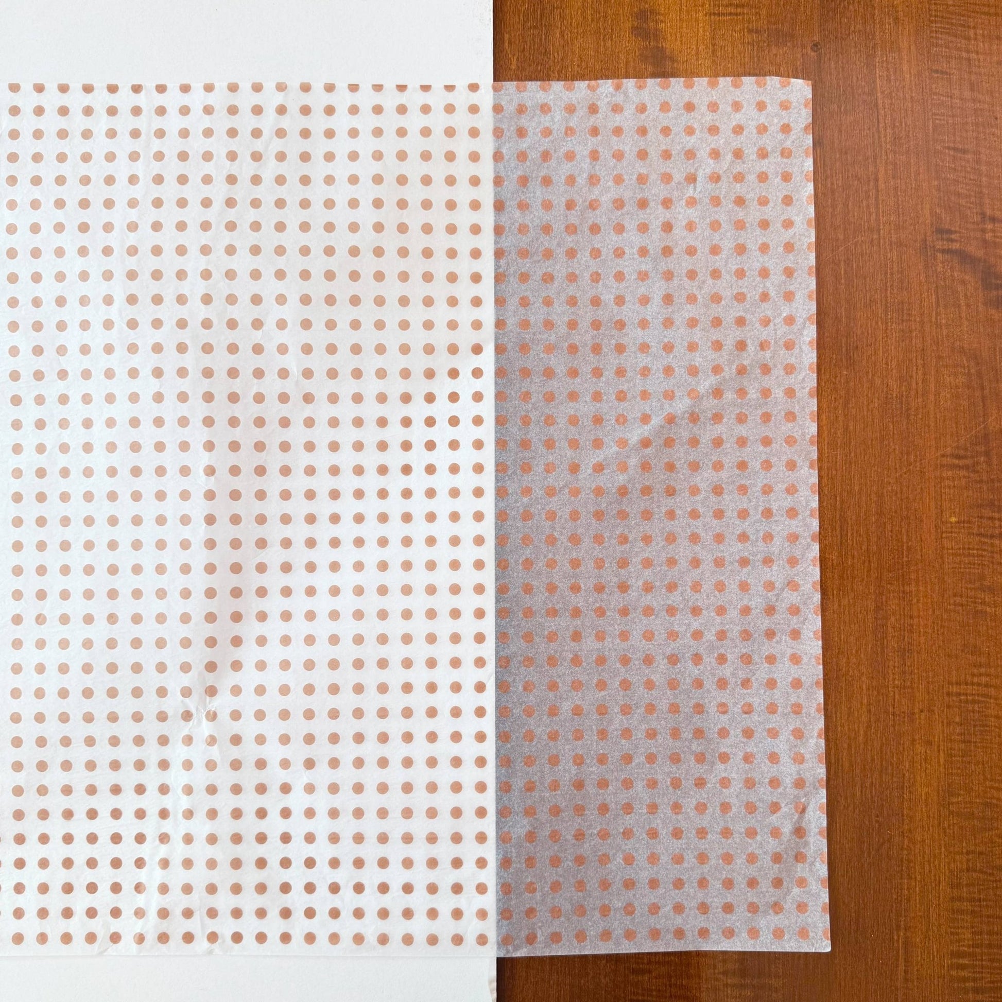 28" x 20" Polka Dots 17g Wrapping Tissue Paper Sheets: Black / Large Dot - Bria Blair Creative