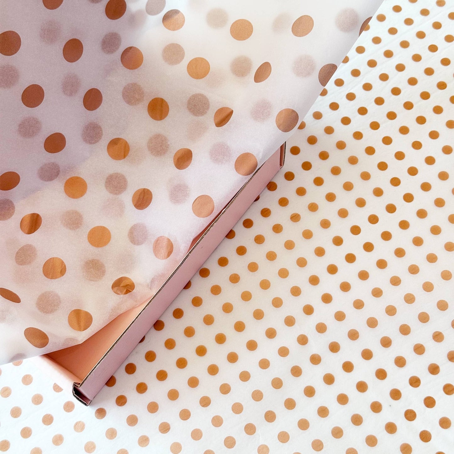 28" x 20" Polka Dots 17g Wrapping Tissue Paper Sheets: Black / Large Dot - Bria Blair Creative