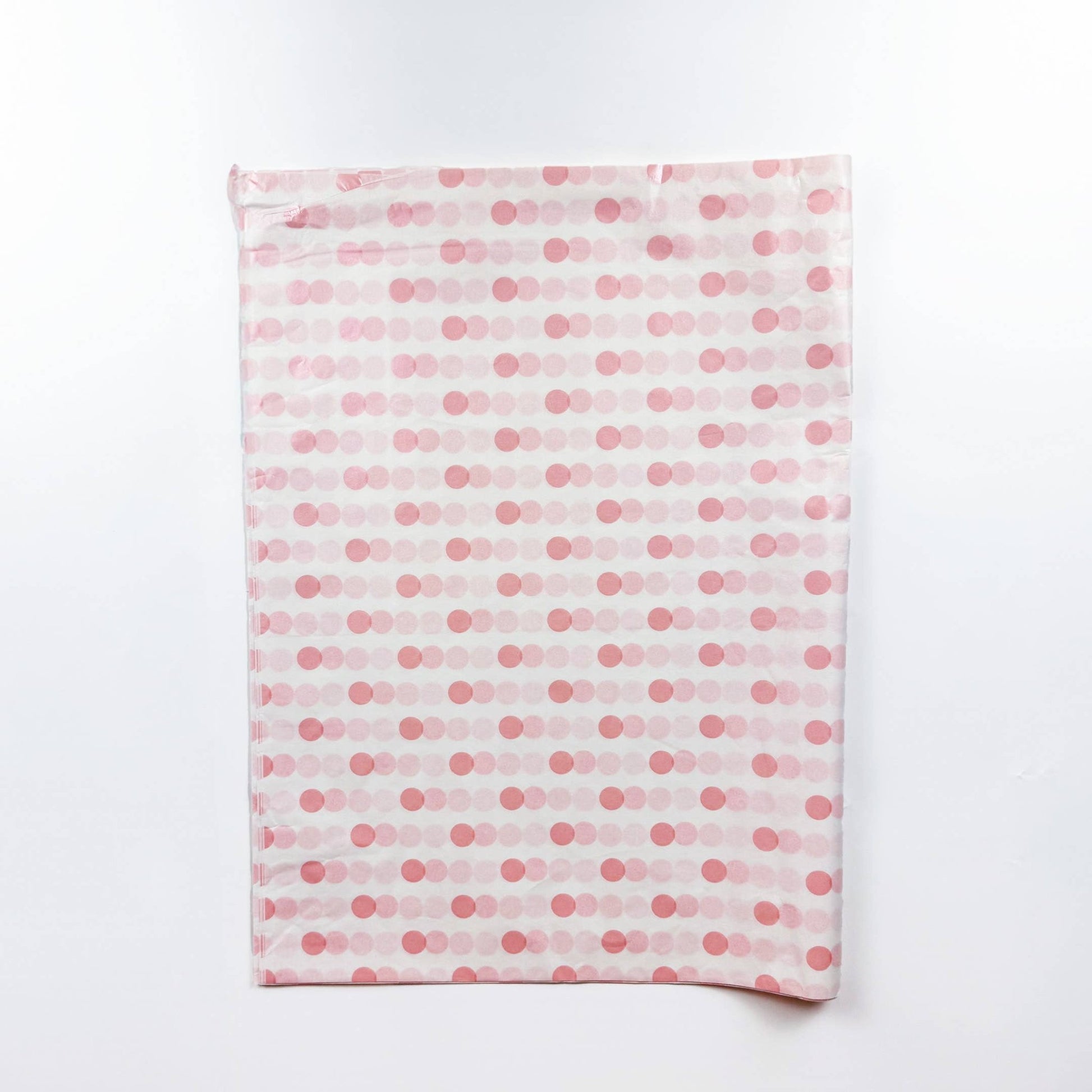 28" x 20" Polka Dots 17g Wrapping Tissue Paper Sheets: Black / Large Dot - Bria Blair Creative