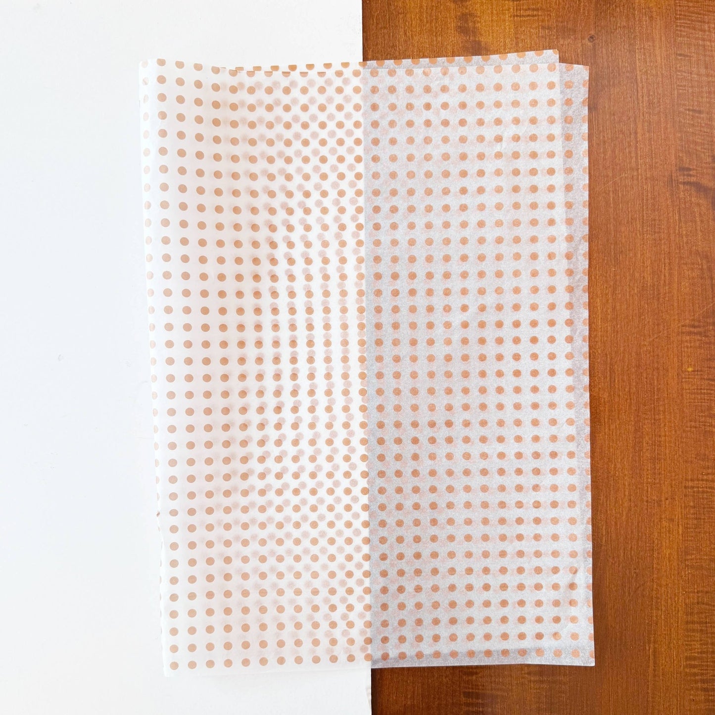 28" x 20" Polka Dots 17g Wrapping Tissue Paper Sheets: Black / Large Dot - Bria Blair Creative