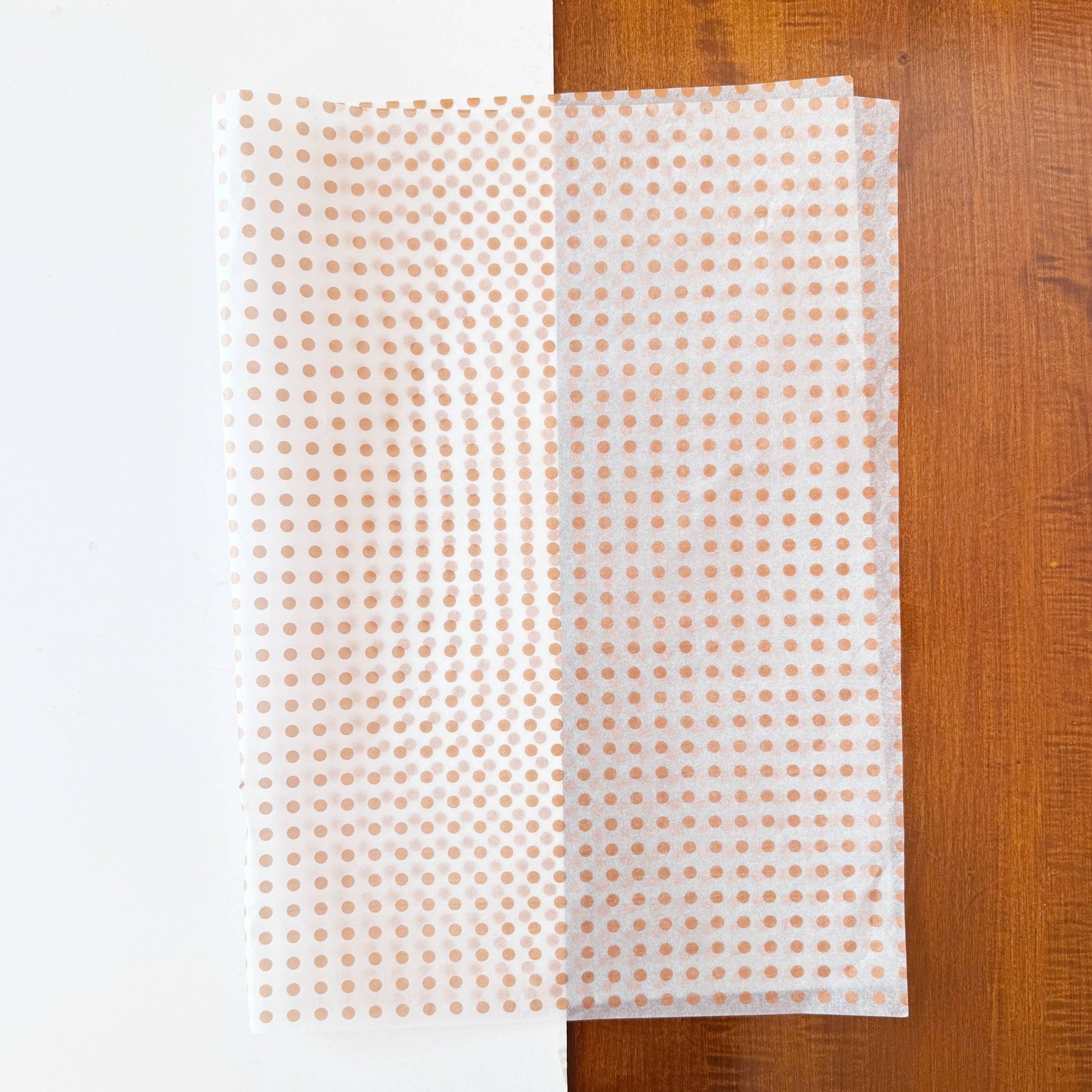 28" x 20" Polka Dots 17g Wrapping Tissue Paper Sheets: Black / Large Dot - Bria Blair Creative