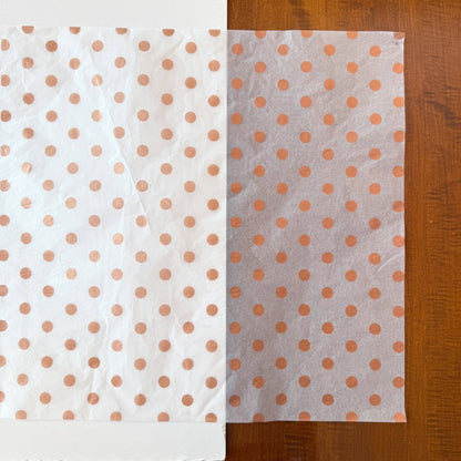 28" x 20" Polka Dots 17g Wrapping Tissue Paper Sheets: Black / Large Dot - Bria Blair Creative