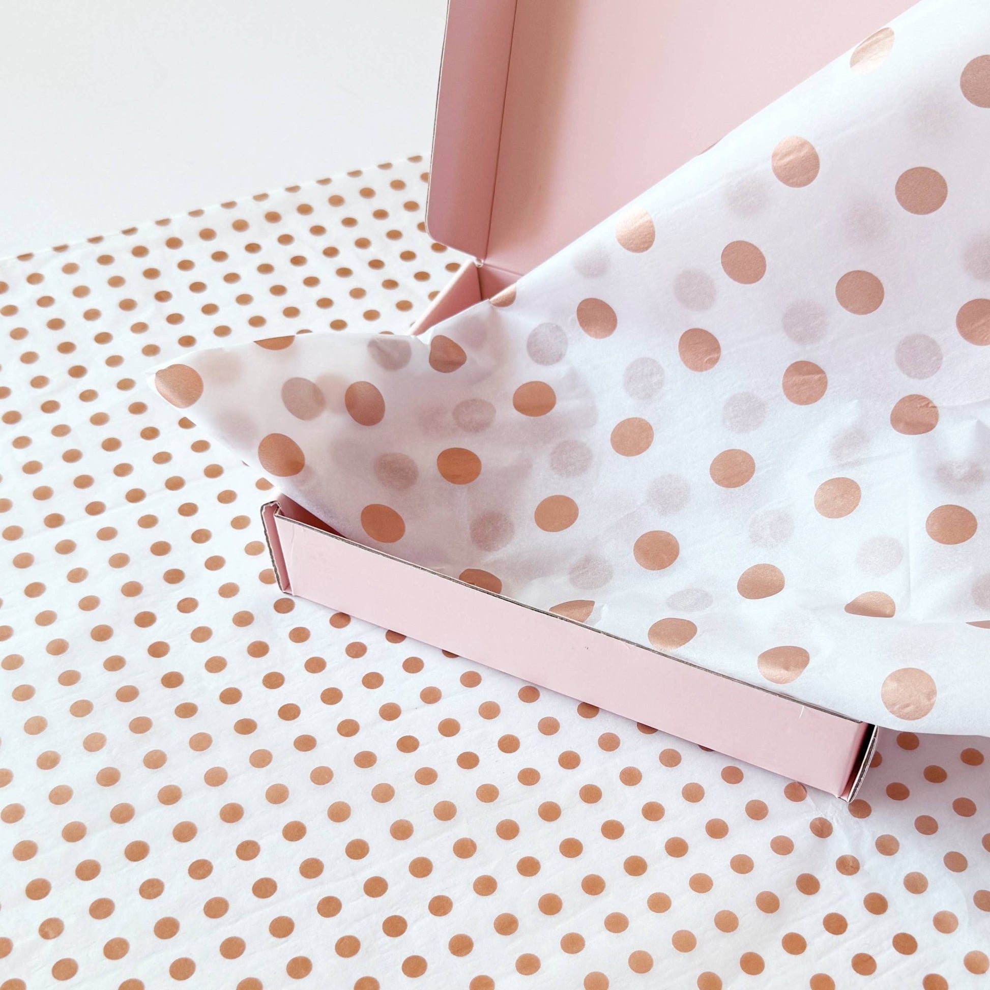28" x 20" Polka Dots 17g Wrapping Tissue Paper Sheets: Black / Large Dot - Bria Blair Creative