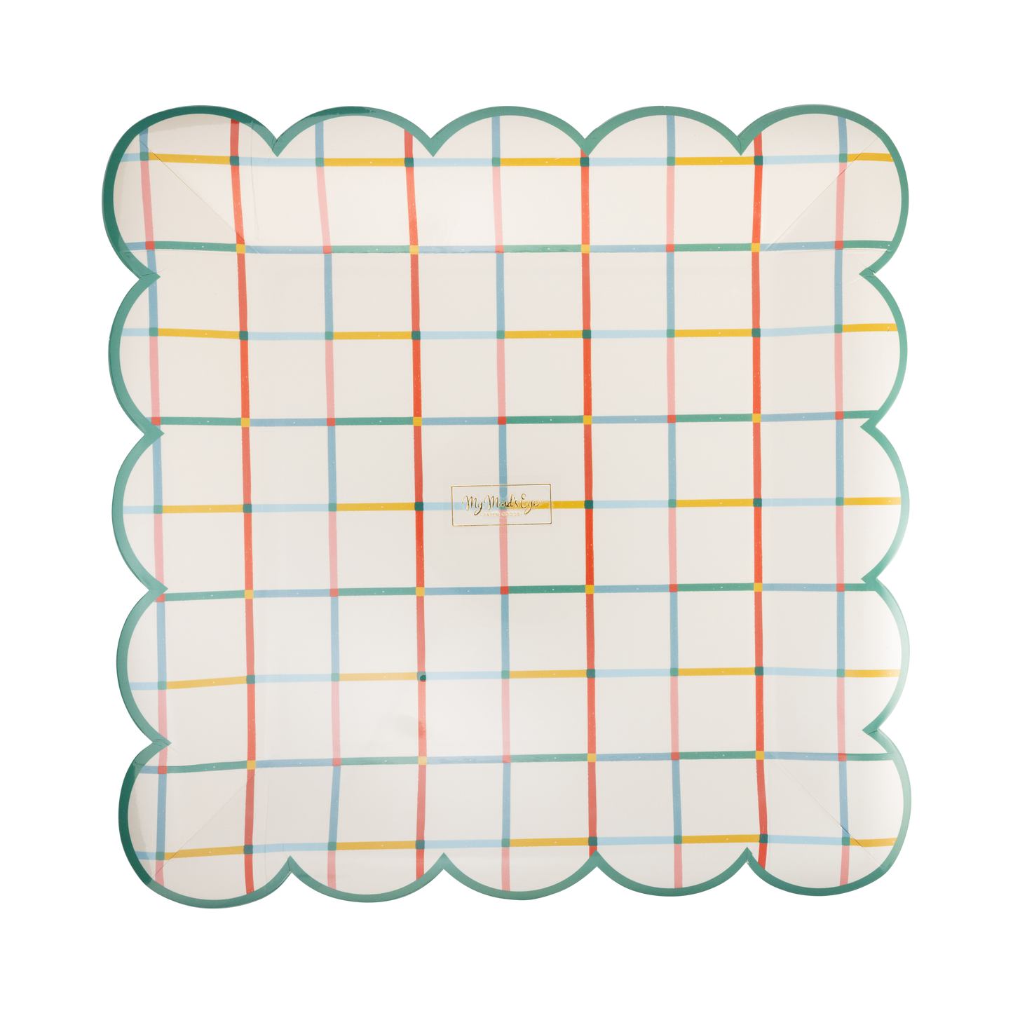 BTS1242 - Colorful Gird Plate