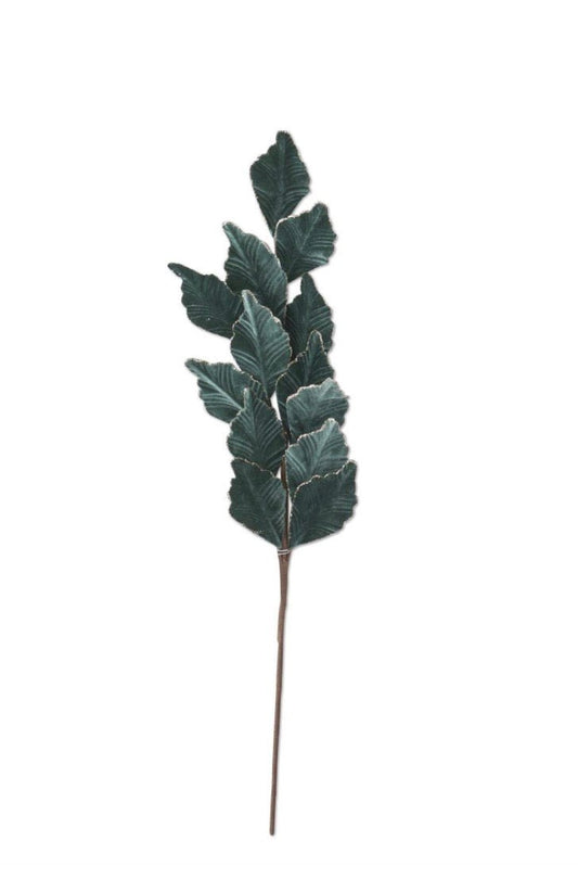 29 INCH DUSTY GREEN LEAF STEM - Bria Blair Creative
