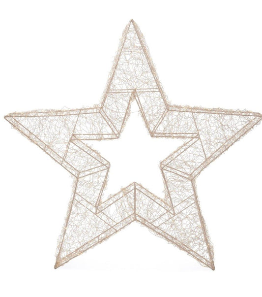 29.5 Inch Electric LED Silver Star - Bria Blair Creative