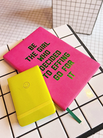 Be the Girl Journal: Hot Pink