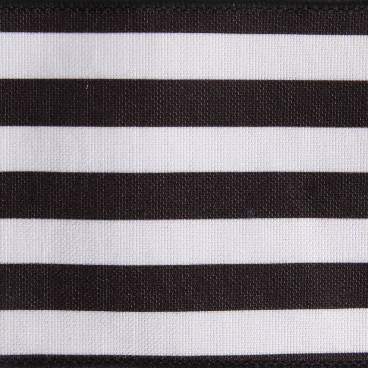 Vickerman 4"x10yd Black Horizontal Stripe: Black / 100% Polyester / 4" x 10 Yards