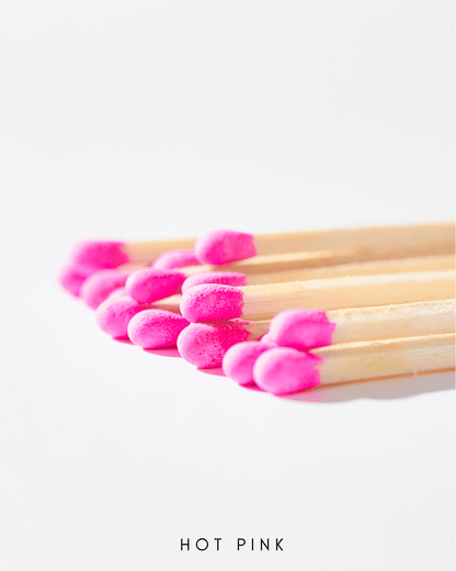 3'' Inch Match Stick Refills (140 Count): Hot Pink - Bria Blair Creative