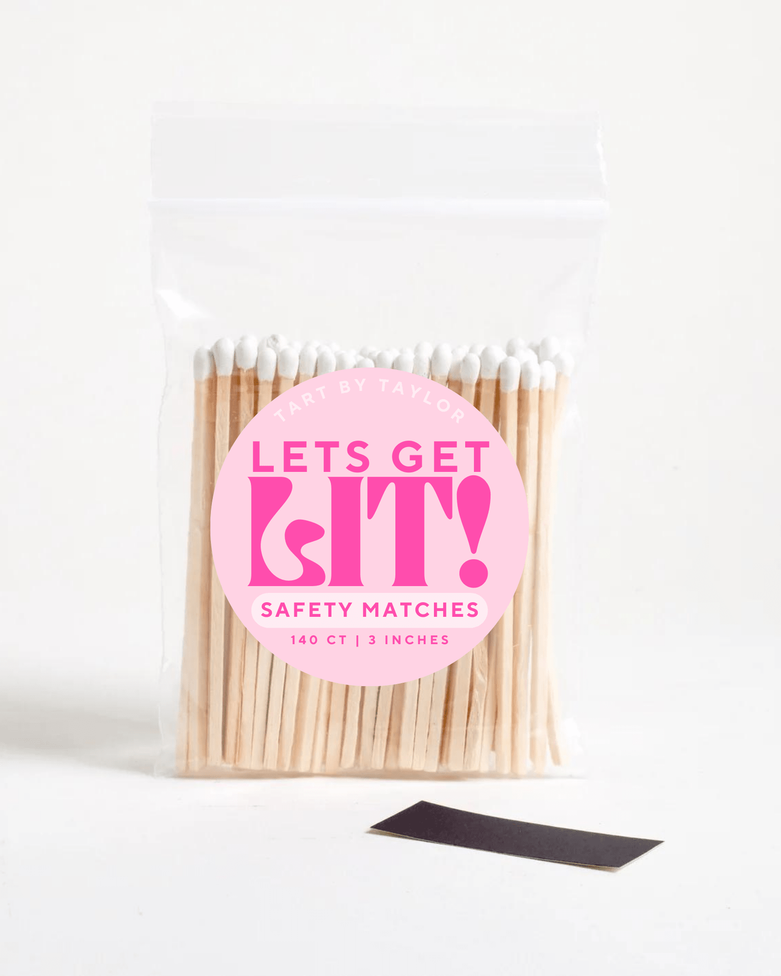 3'' Inch Match Stick Refills (140 Count): Hot Pink - Bria Blair Creative