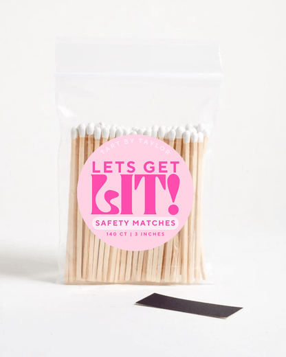 3'' Inch Match Stick Refills (140 Count): Hot Pink - Bria Blair Creative