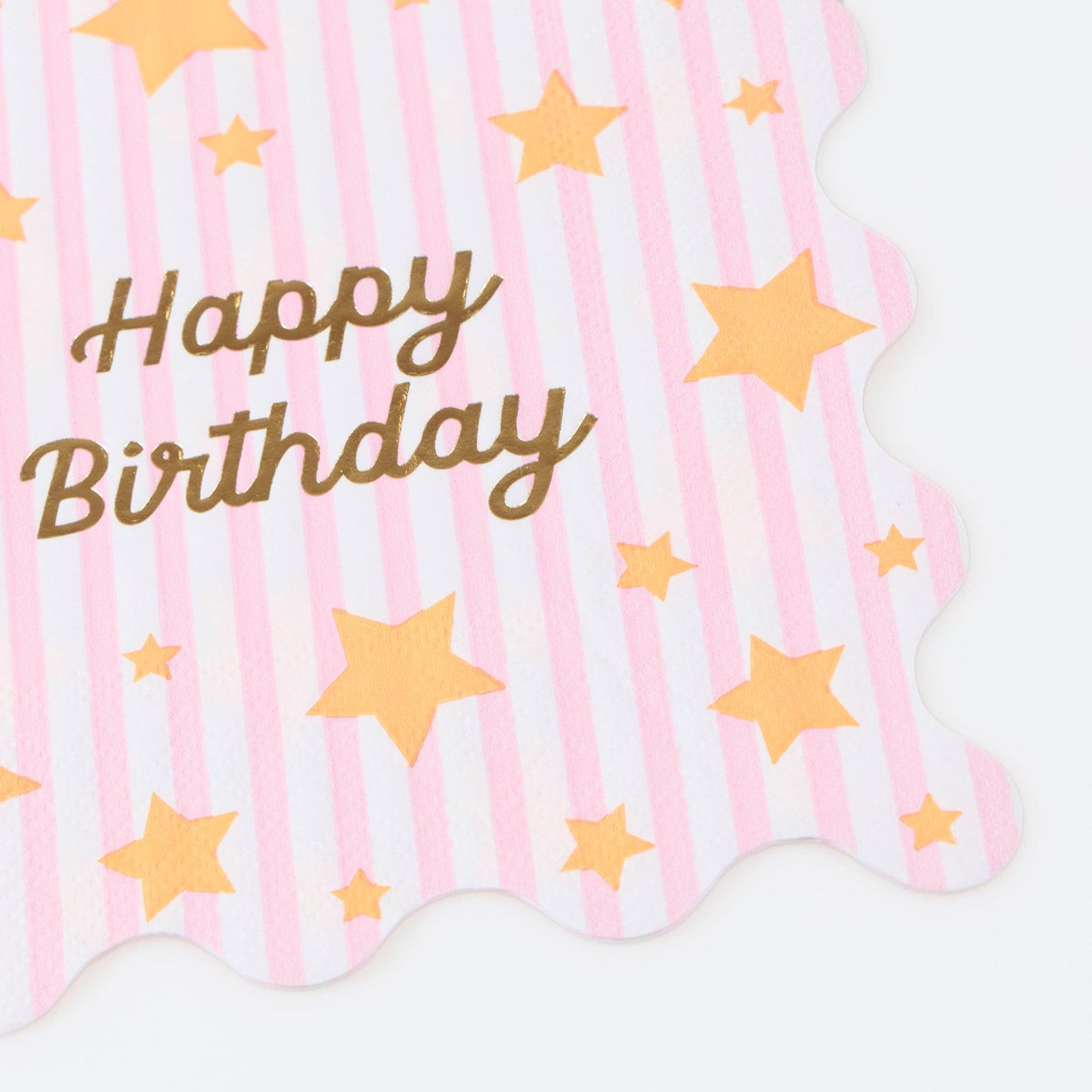 Bright Star Happy Birthday Large Napkins