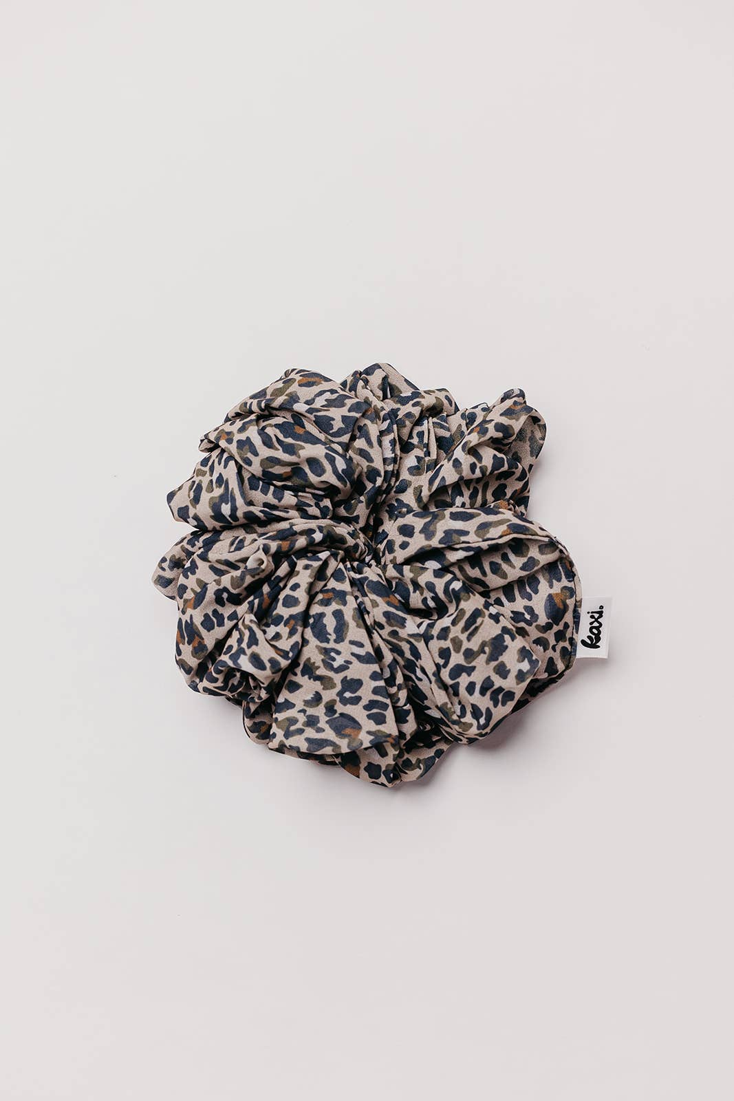 KAXI Jumbo Chiffon Scrunchie — 22 Colors: CHEETAH