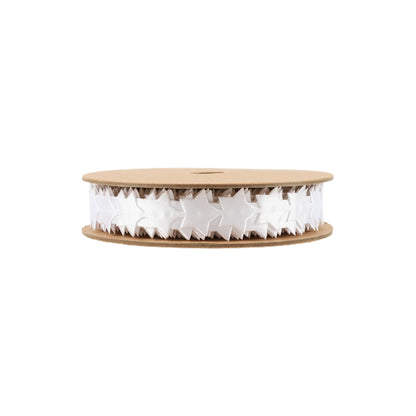 3/4" Ultra Sonic Trim | Star | 10 Yard Roll: Gold - Bria Blair Creative