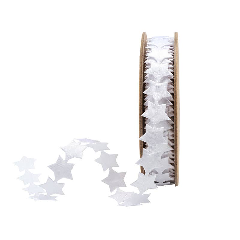 3/4" Ultra Sonic Trim | Star | 10 Yard Roll: Gold - Bria Blair Creative