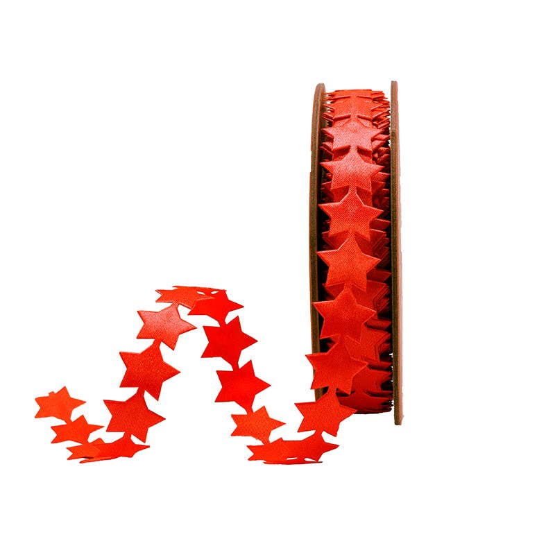 3/4" Ultra Sonic Trim | Star | 10 Yard Roll: Gold - Bria Blair Creative