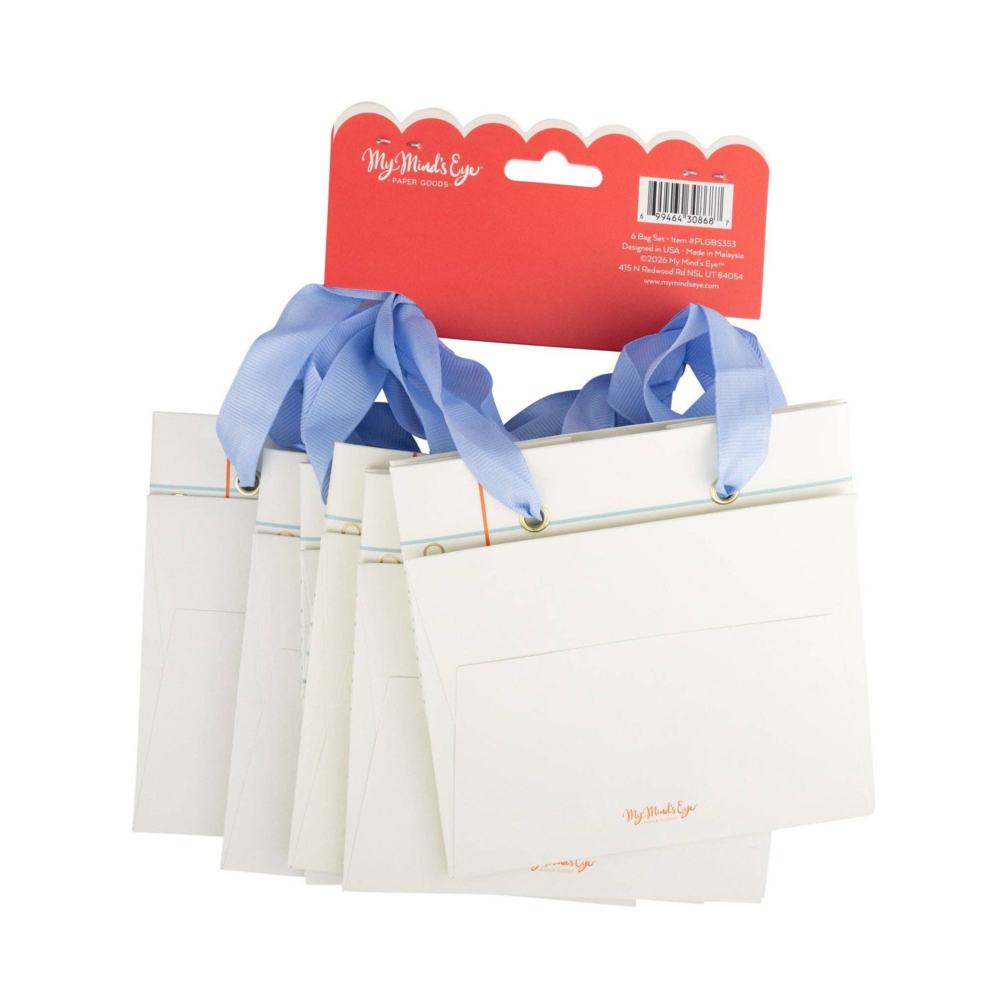 PLGBS353 - Ruled Paper GIft Bag Set