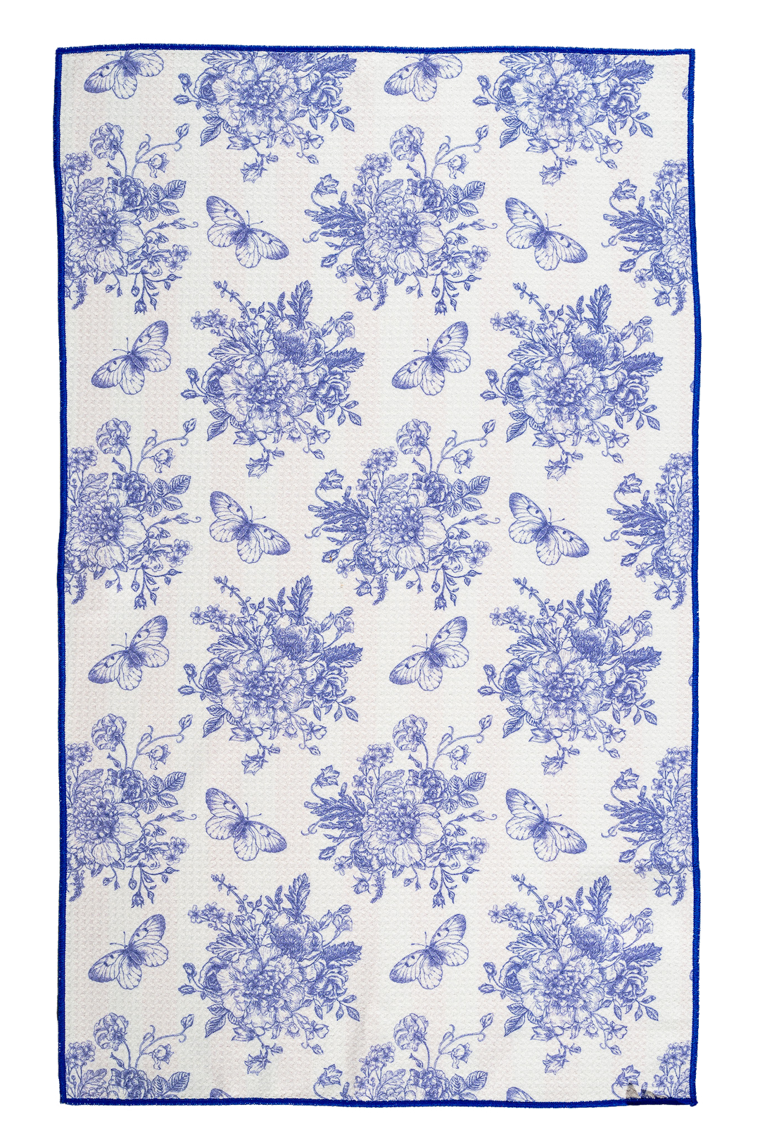 Blue Lagoon Bloom Dish Towel