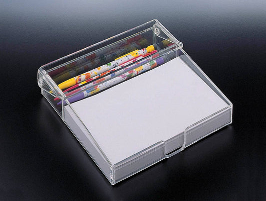 4 X 6 Memo Pad Holder w/ Pen Compartment - Bria Blair Creative