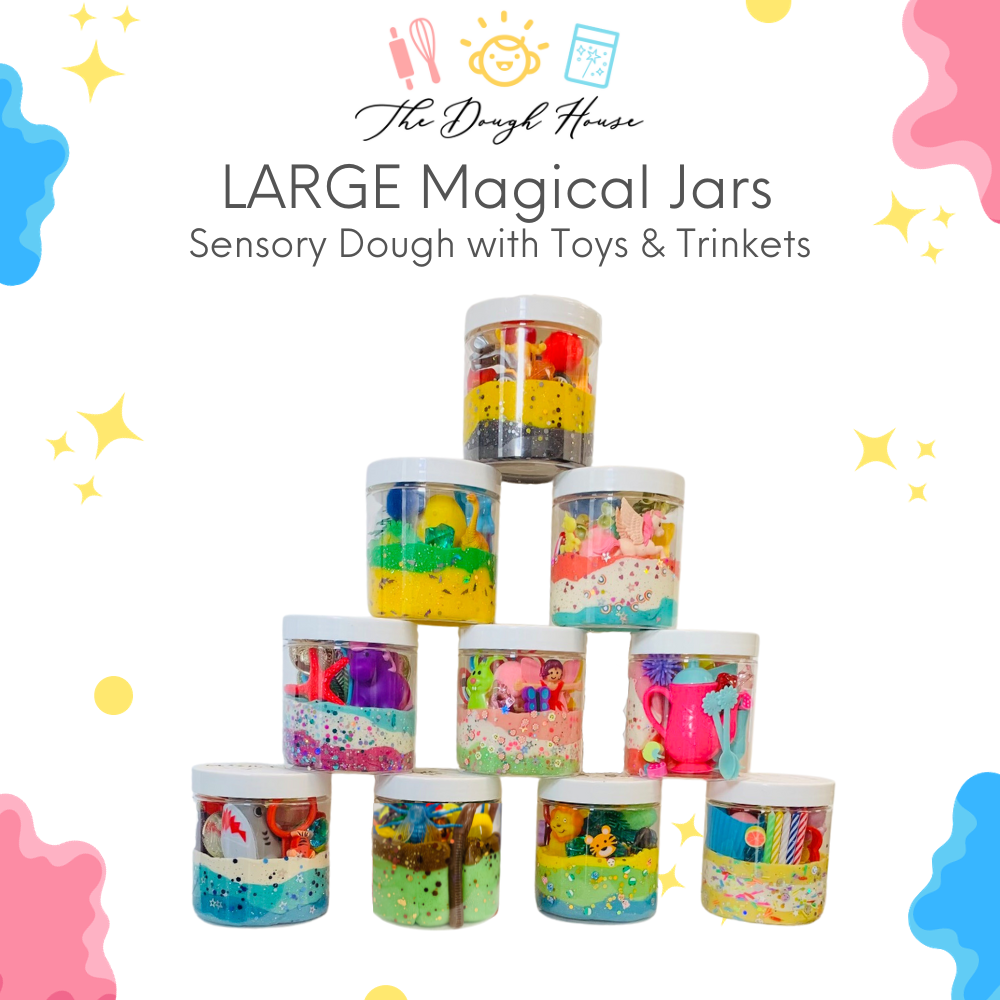 Large Construction Magical Jars