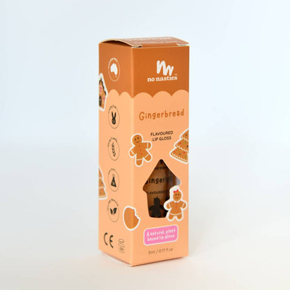 Natural Kids Lip Gloss Wands - Multiple Flavours available: Strawberry Cupcake - Pink