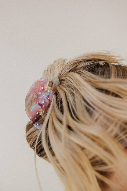 GLITTER MIDI CLAWS: SPOTTED CHEETAH