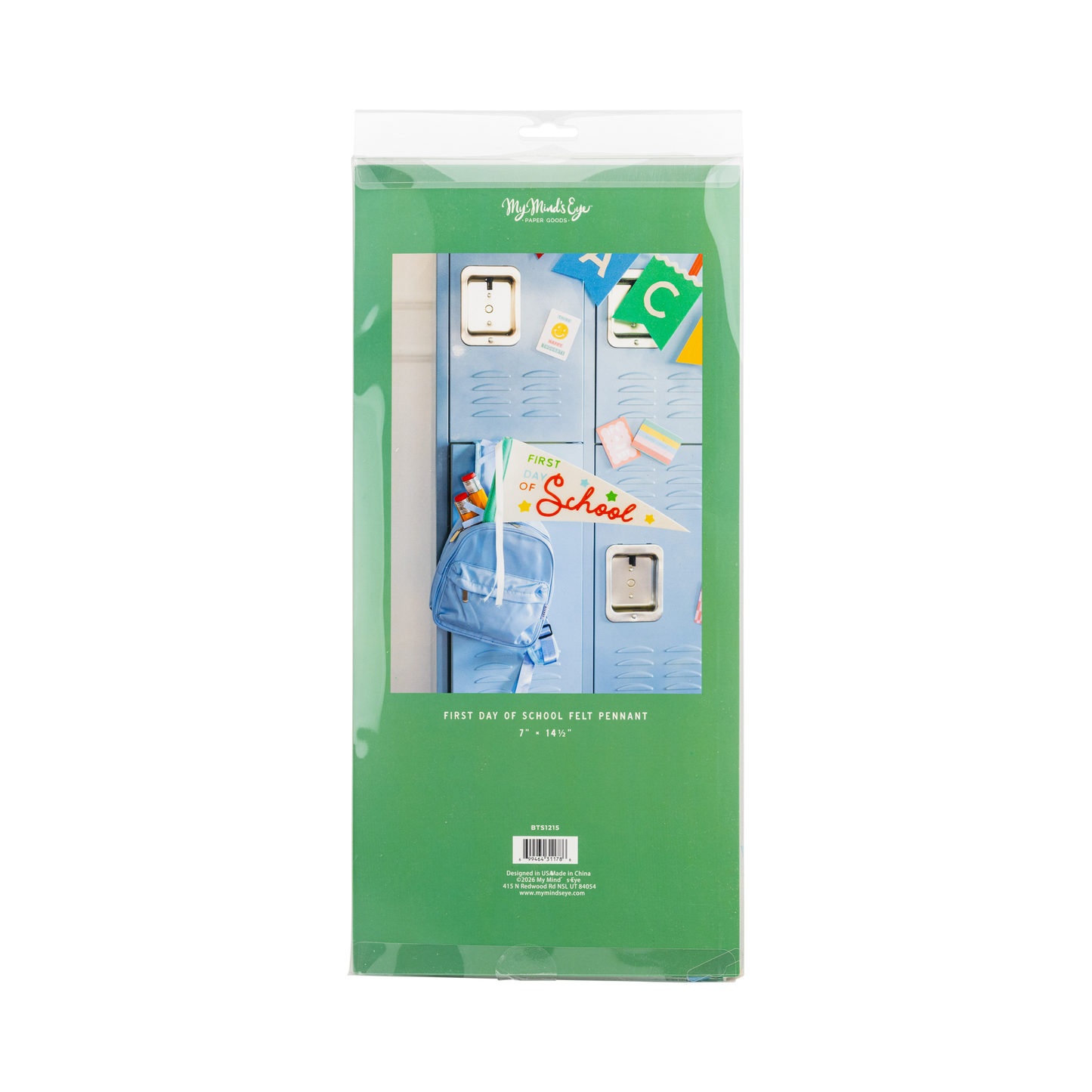 BTS1215 - First Day Felt Pennant