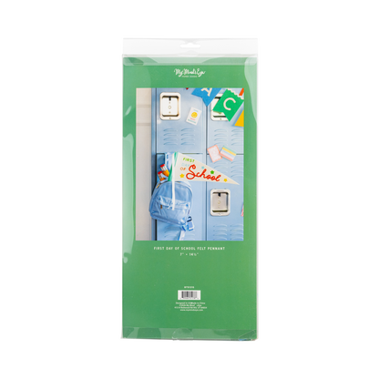 BTS1215 - First Day Felt Pennant