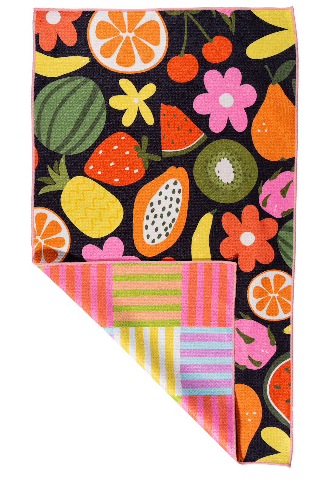 Fruit Basket Bloom Dish Towel