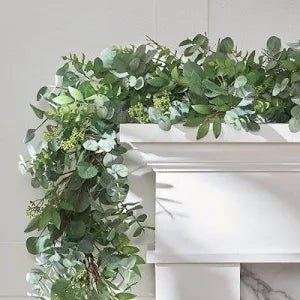 5' Fall Assorted Mixed Eucalyptus Garland - Bria Blair Creative