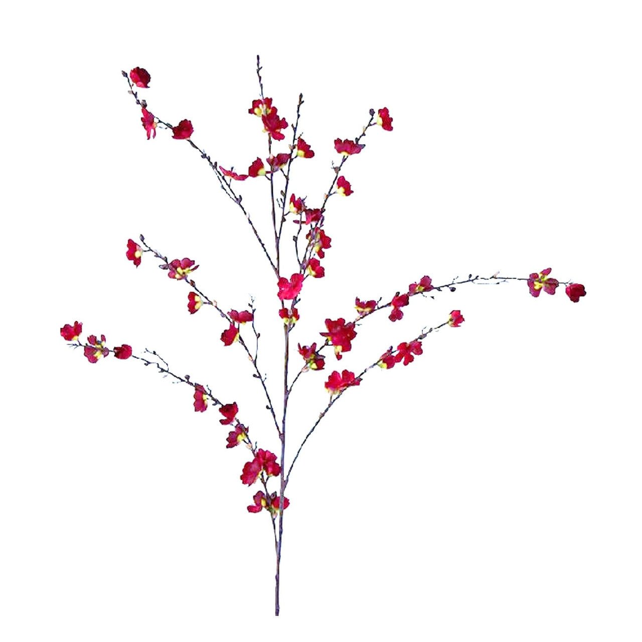 50" Red Cherry Blossom Stem - Bria Blair Creative