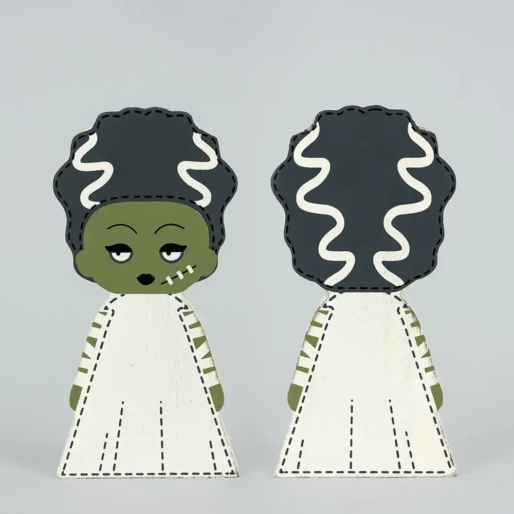 50530 - 3x6 chunky wood shape (BRIDE) Halloween Decor - Bria Blair Creative