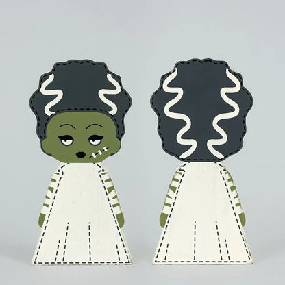 50530 - 3x6 chunky wood shape (BRIDE) Halloween Decor - Bria Blair Creative