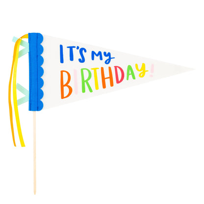 PLBDY04 - Bright Birthday Felt Pennant Banner