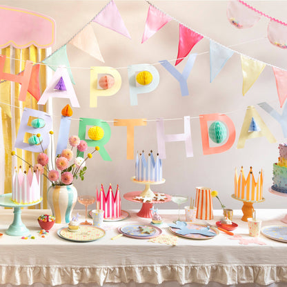 Bright Star Happy Birthday Dinner Plates