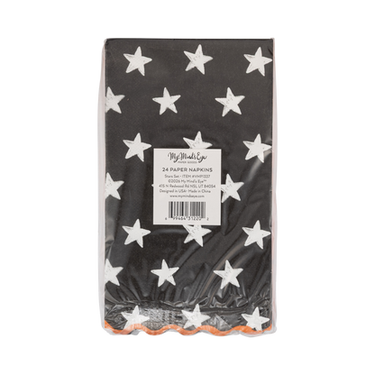 VHP1337 - Vintage Halloween Stars Dinner Napkin Set