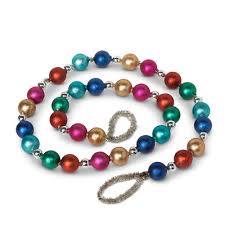 59" Retro Tinsel and Glass Ball Garland - Bria Blair Creative