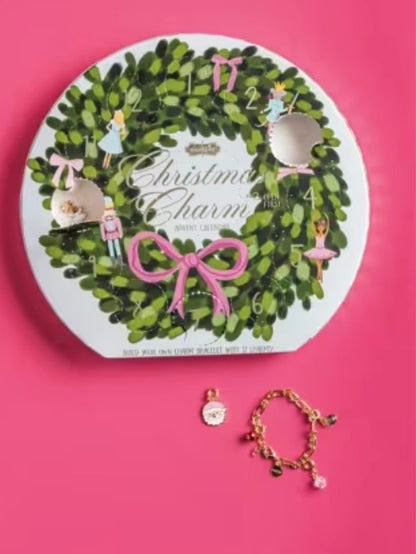 WREATH CHRISTMAS CHARM ADVENT CALENDAR SET
