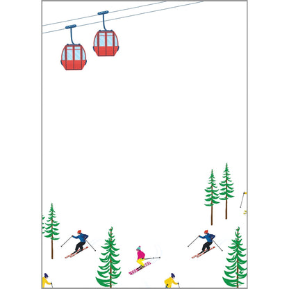 5"x7" Ski Season Notepad - Bria Blair Creative