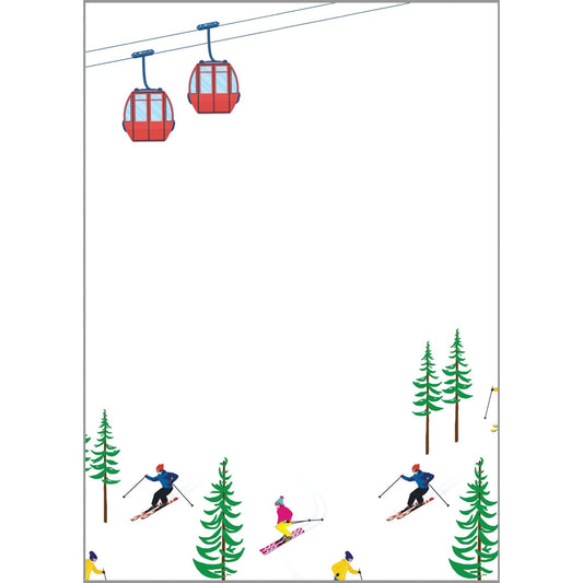 5"x7" Ski Season Notepad - Bria Blair Creative