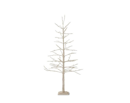 6 FOOT GOLD GLITTER ELECTRIC LED CHRISTMAS TREE - Bria Blair Creative