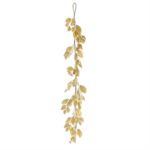 60 Inch Gold Dusted Birch Leaf Garland - Bria Blair Creative